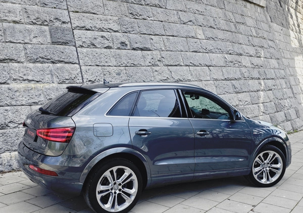 Audi Q3 cena 57700 przebieg: 239647, rok produkcji 2013 z Szczekociny małe 781